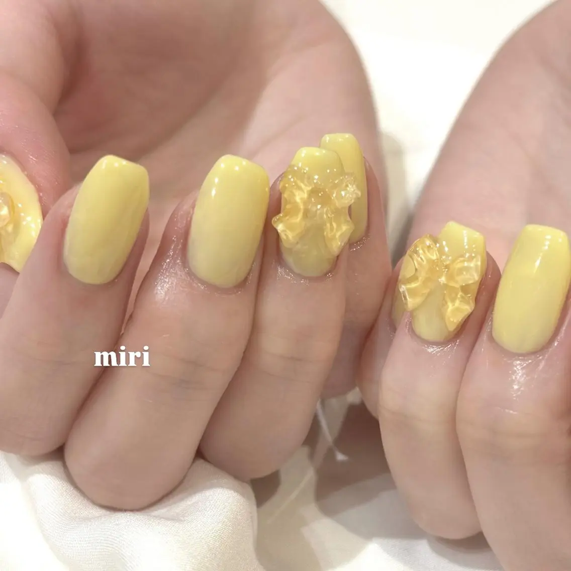 ネイル 新宿代々木/キレイめ ちゅるん/miriのネイルデザイン