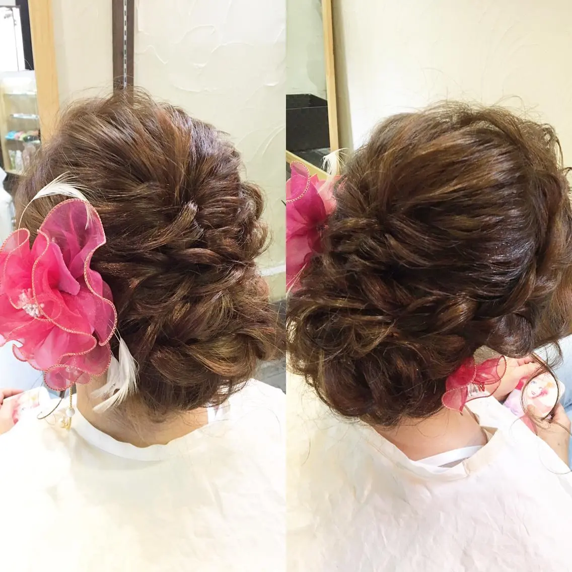 ヘアアレンジ ヘアセット brille ~eyelash~のヘアスタイル