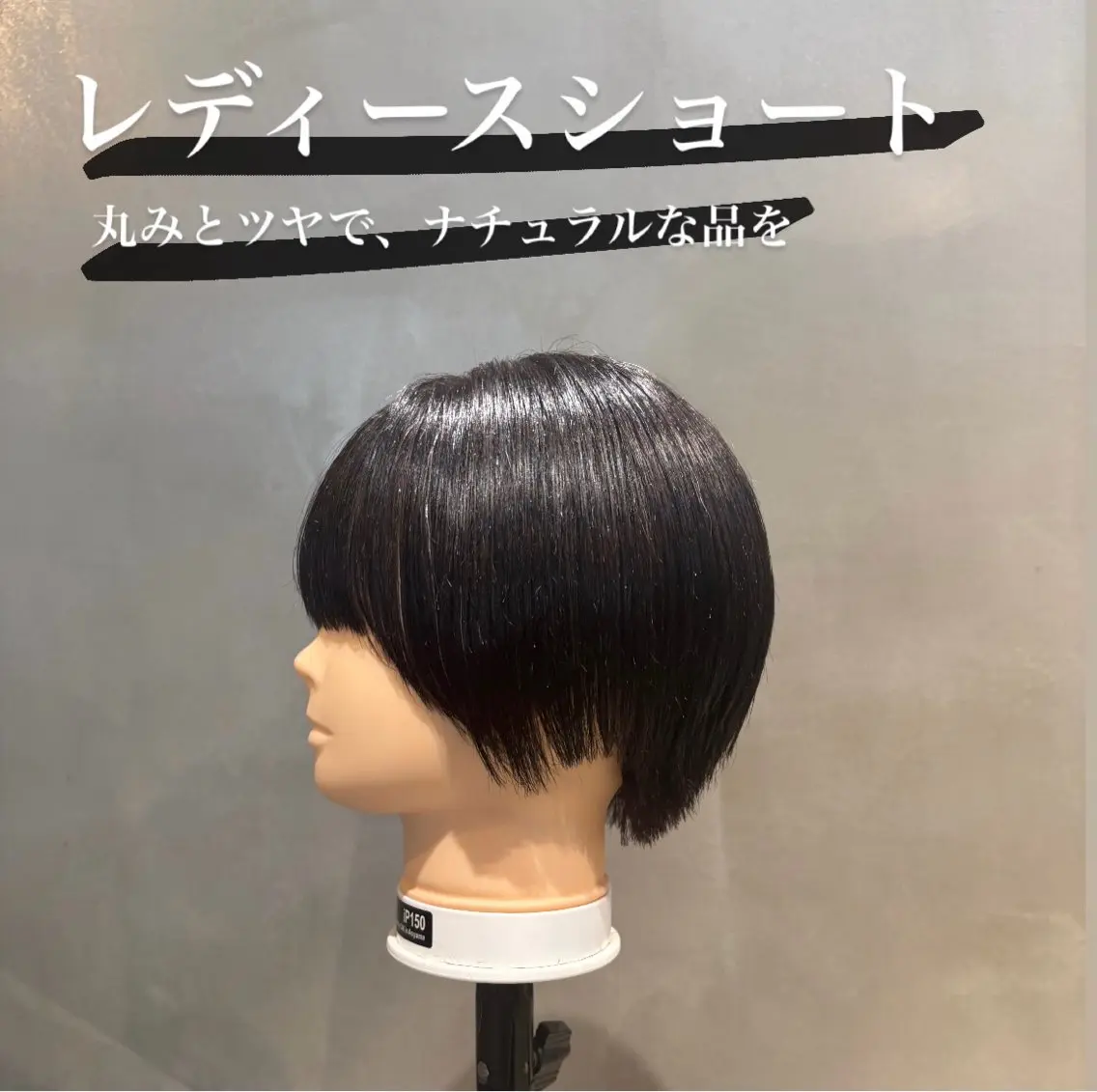 【カットモデル料金無料】レディースショートの写真