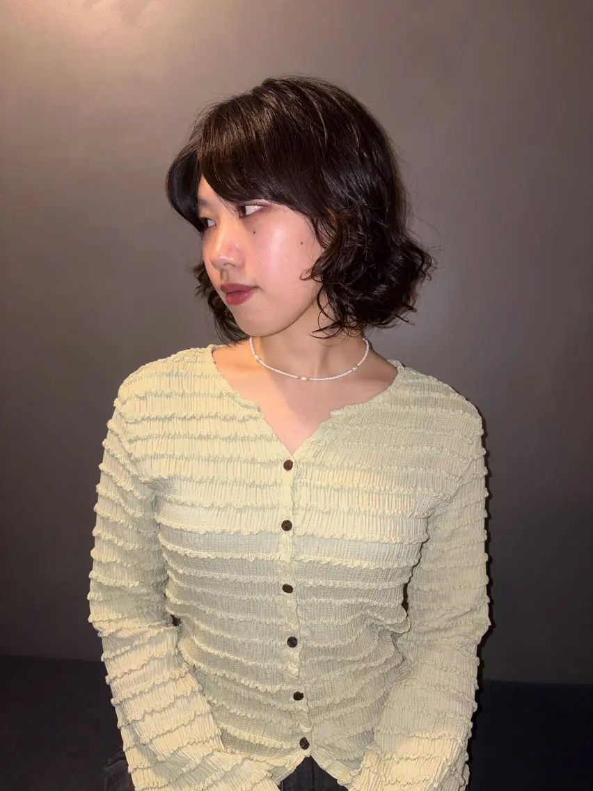 パーマ 髙橋 紗奈のヘアスタイル