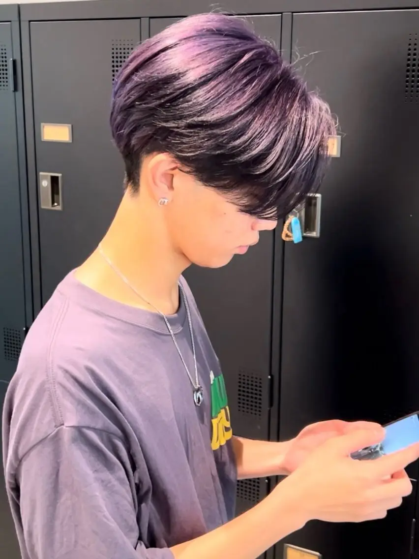 【Men’s限定😎】メンズカット+うるツヤカラー+保湿トリートメントの写真