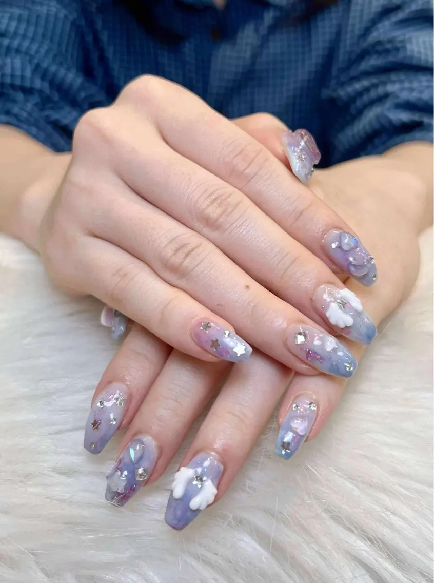 ネイル アートネイル フレンチネイル ジェルネイル ニュアンスネイル オフィスネイル ハンドネイル Jenn Nail Shinokuboのネイルデザイン
