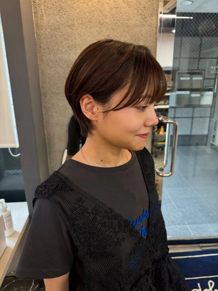 ショート Peyp博多 SORAモデル募集のヘアスタイル