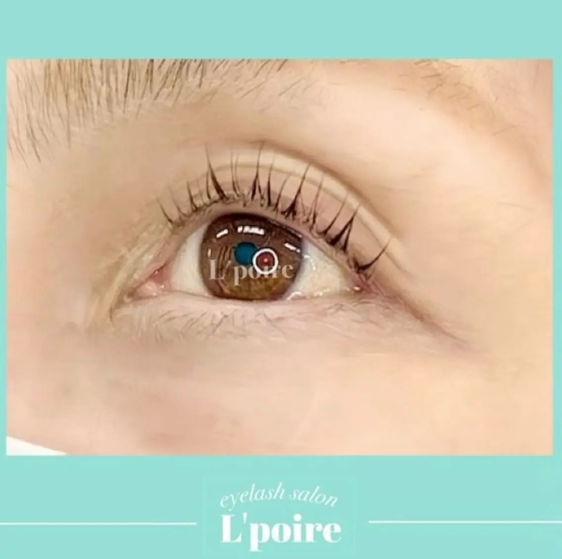 マツエク・マツパ 一重×まつ毛パーマ 💎 L'poireのマツエク・マツパデザイン