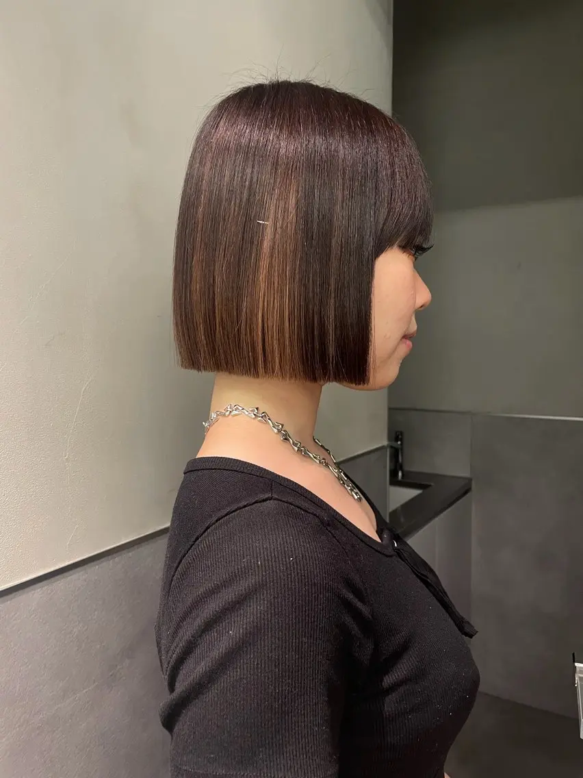 【U30】似合わせボブカット🌙＋サロントリートメント✨️の写真