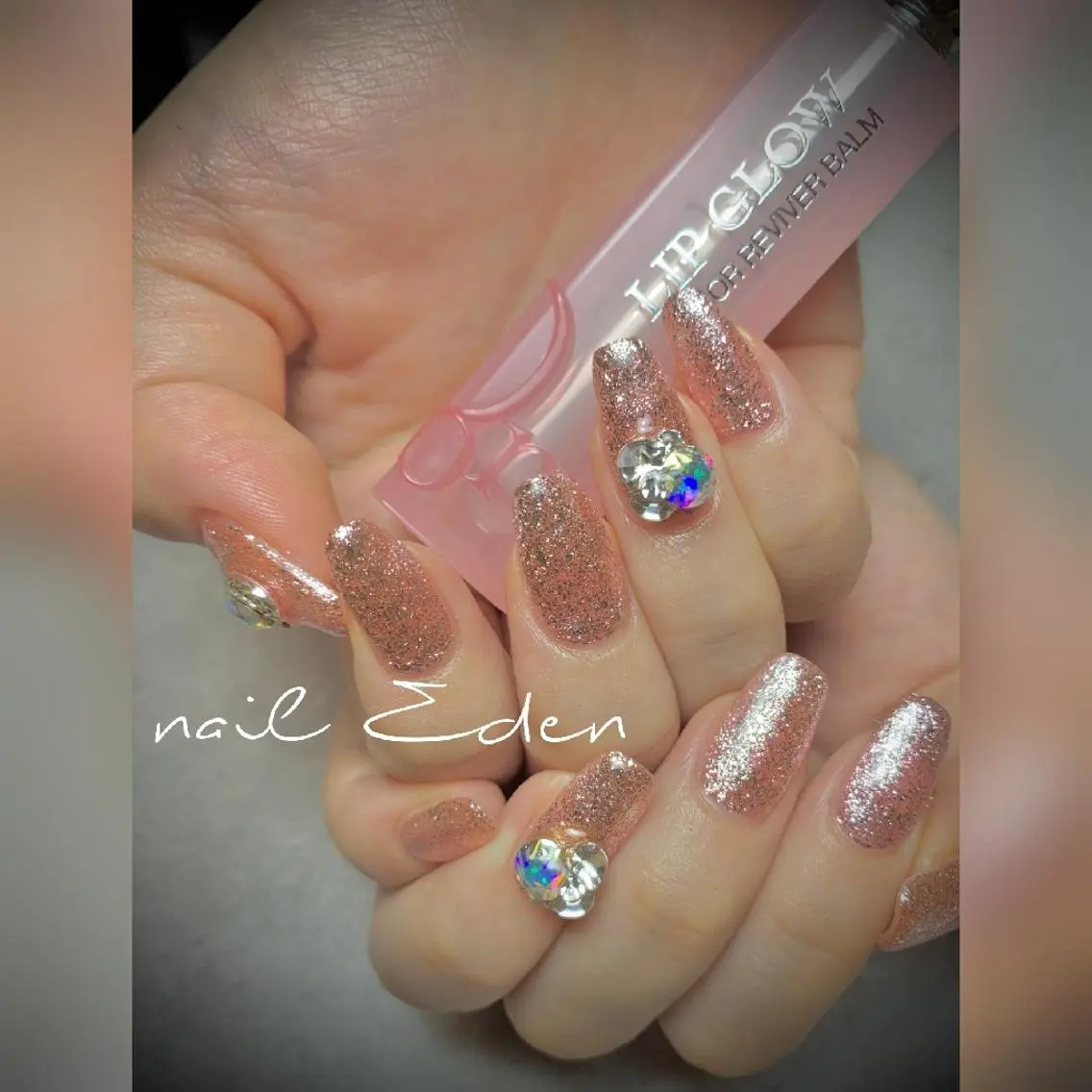 ネイル ラメ(グリッター) Eden ♾️のネイルデザイン