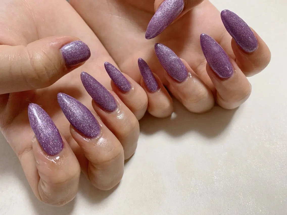 ネイル フラッシュネイル ジェルネイル ラメ(グリッター) メンズネイル パラジェル kiki nail たまプラーザのネイルデザイン