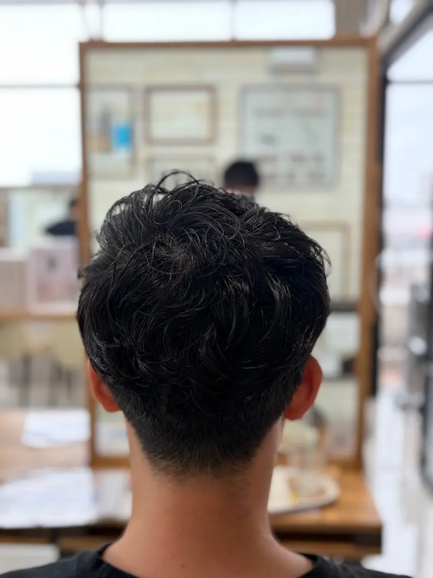 パーマ メンズ カット パーマ メンズパーマ/ウルフ /似合わせカット滉一のヘアスタイル