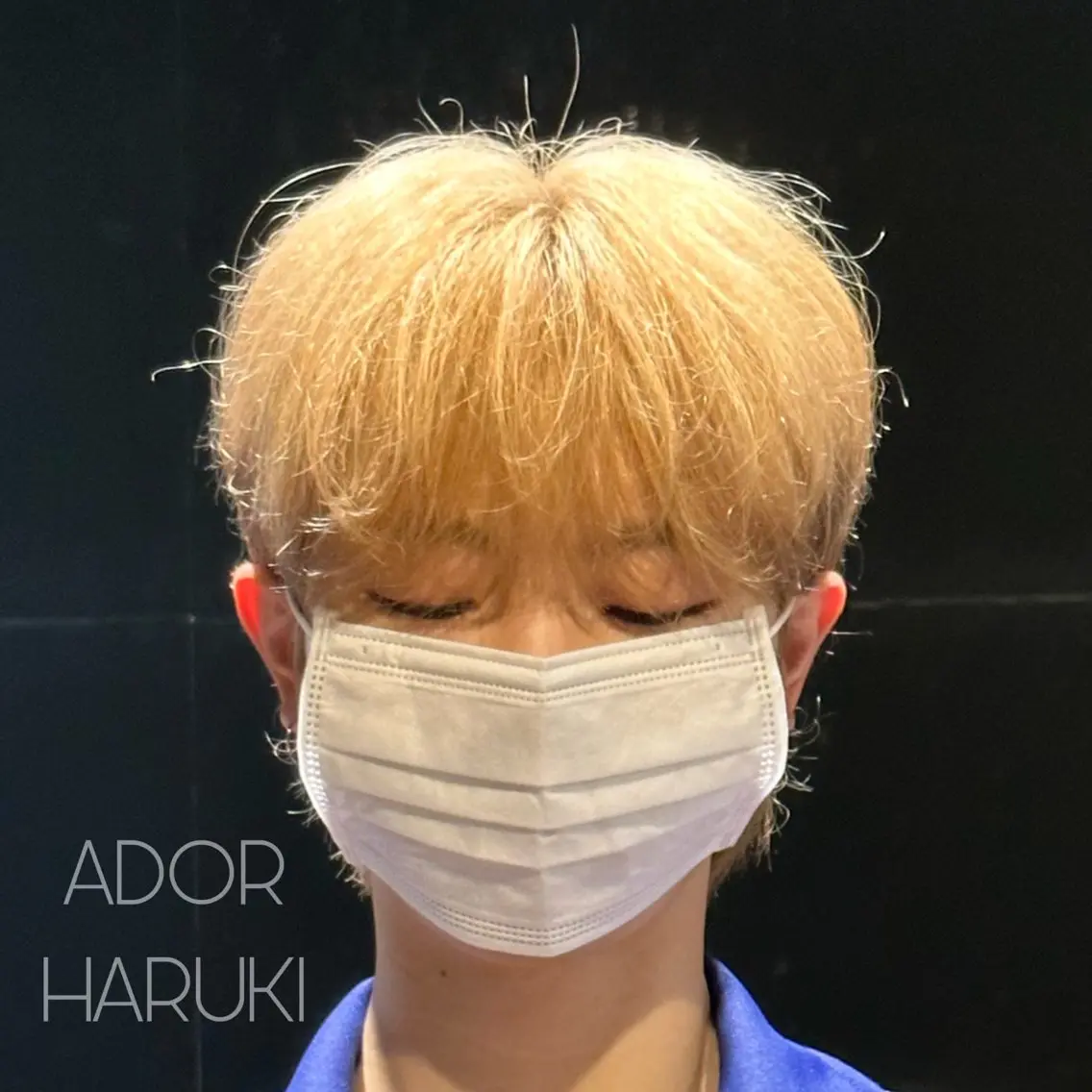 ヘアアレンジ メンズ 韓国ヘアADOR HARUKIのヘアスタイル