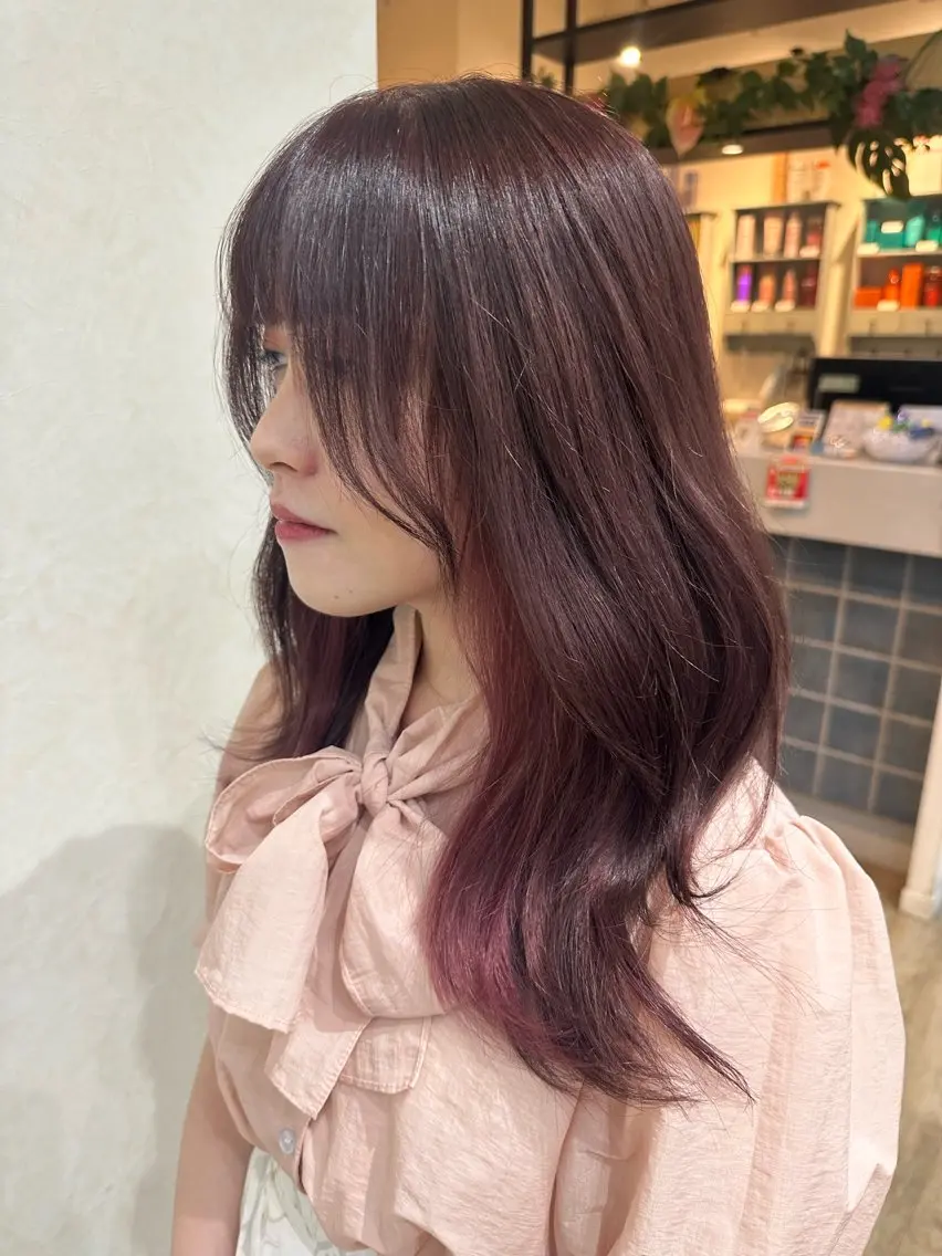 ミディアム ヘアカラー 🕊miki モテ髪🫧のヘアスタイル