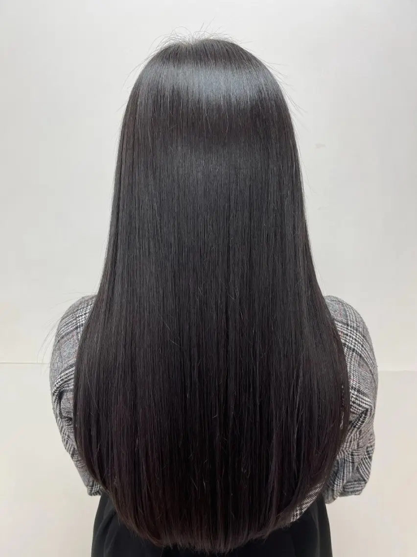 ロング カット 縮毛矯正 KINOSHITA 🌸のヘアスタイル