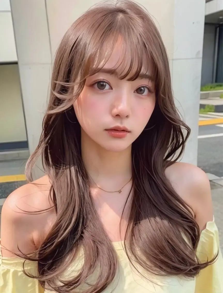 ロング キマるメンズパーマ クメユウキのヘアスタイル