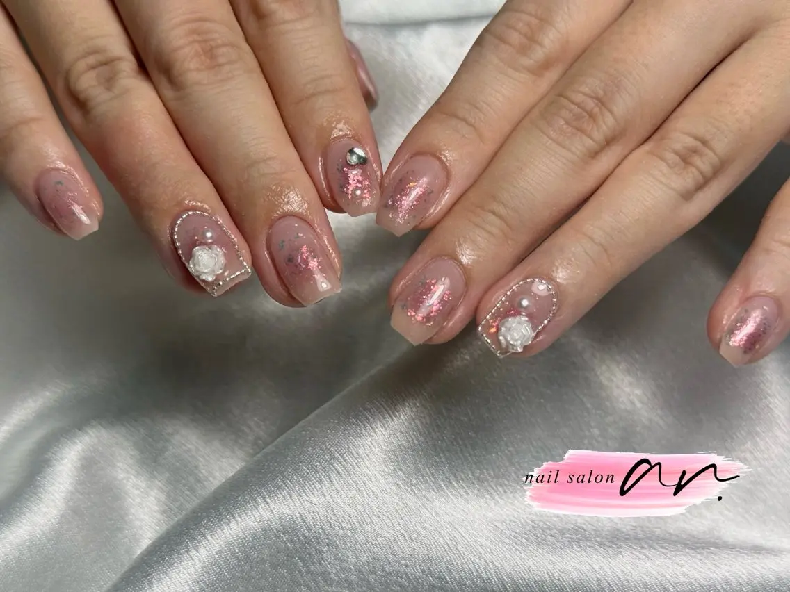ネイル 持ち込み nailsalon ar.のネイルデザイン