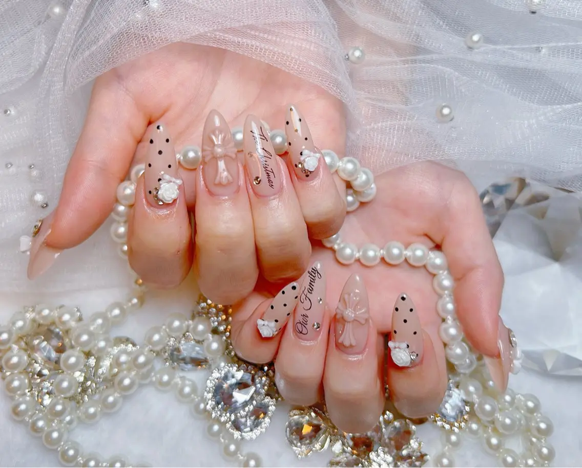 ネイル アートネイル オーロラネイル チークネイル 長さ出し フットネイル Miya _nailのネイルデザイン
