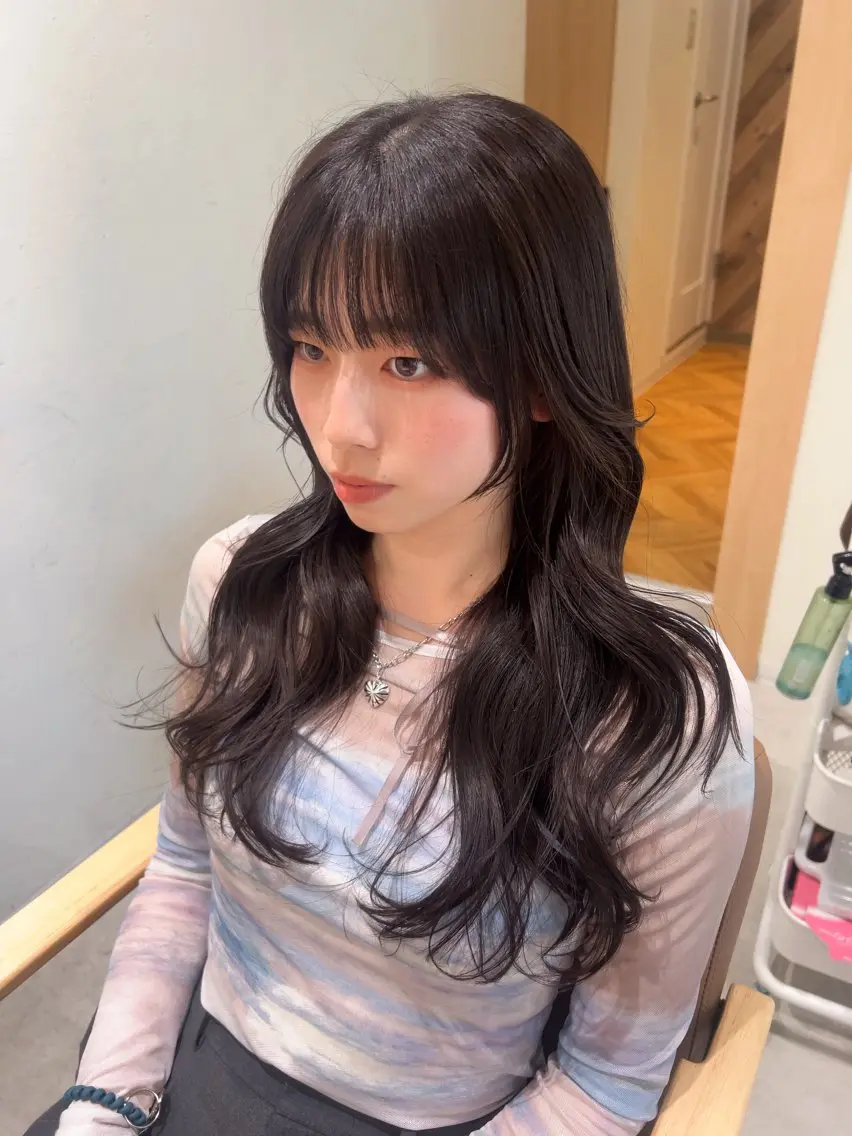 質感再生カラー(ワンカラーの写真