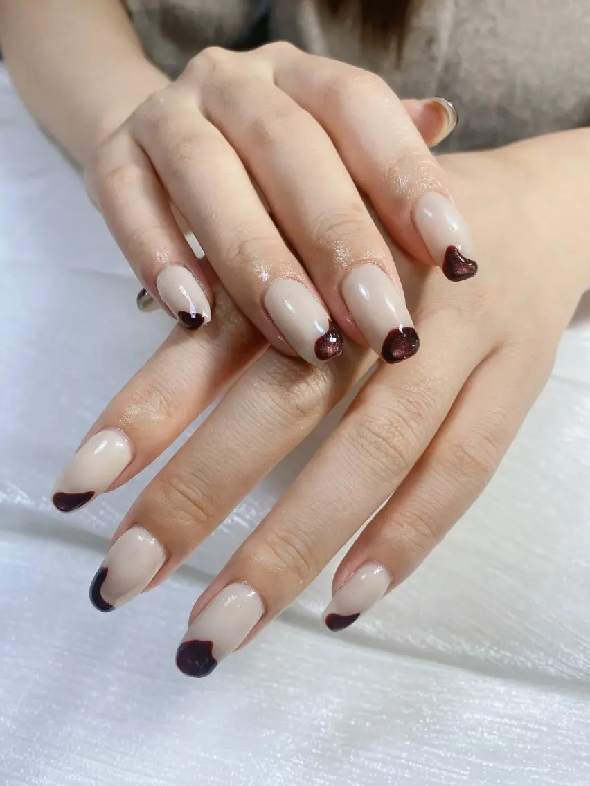 ネイル ハンドネイル spade nail reinaのネイルデザイン