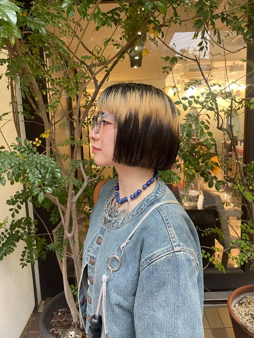 【レディース限定ボブカット+トリートメント】の写真