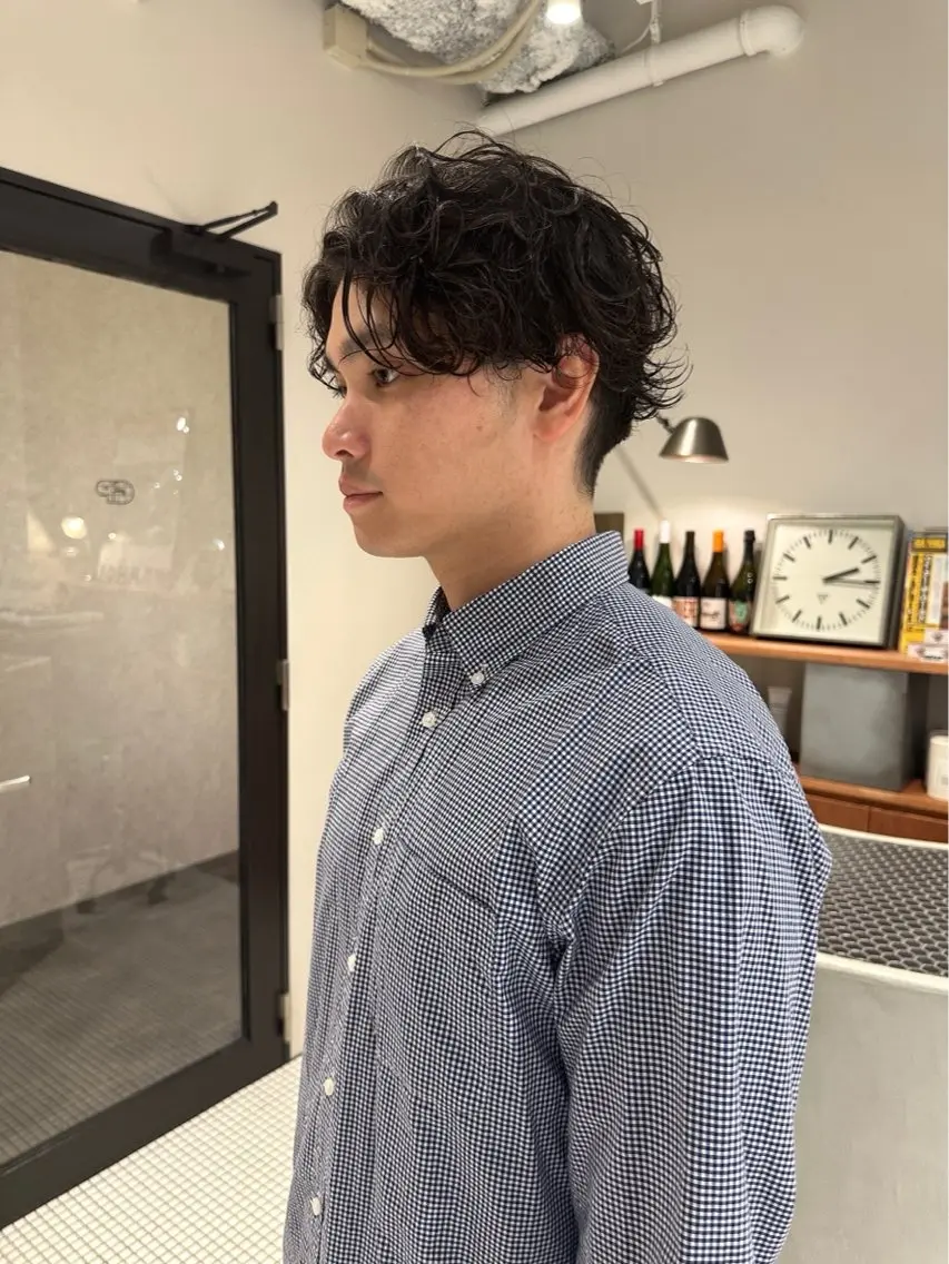ミディアム パーマ ミディアムパーマ ツイストスパイラルパーマ スパイラルパーマ GRIP/ 名古屋駅徒歩1分のヘアスタイル