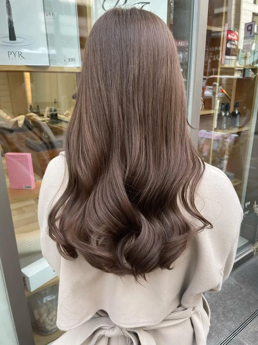 〔ブリーチ無しダブルカラー+1stepトリートメント〕の写真