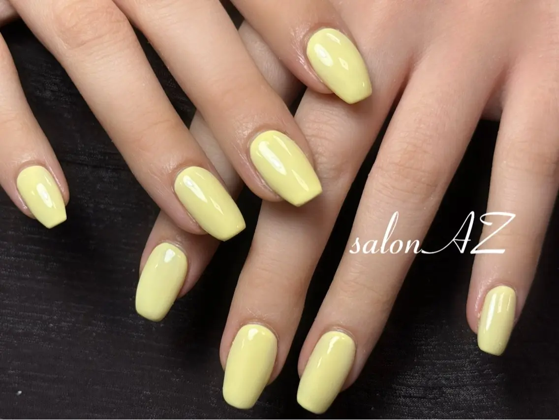 ネイル アートネイル 長さ出し フットネイル フレンチネイル ジェルネイル salon AZのネイルデザイン