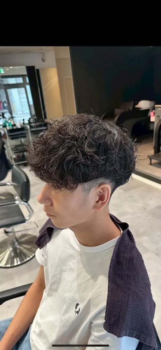 パーマ メンズ ツイストスパイラル /👾 Harukiのヘアスタイル