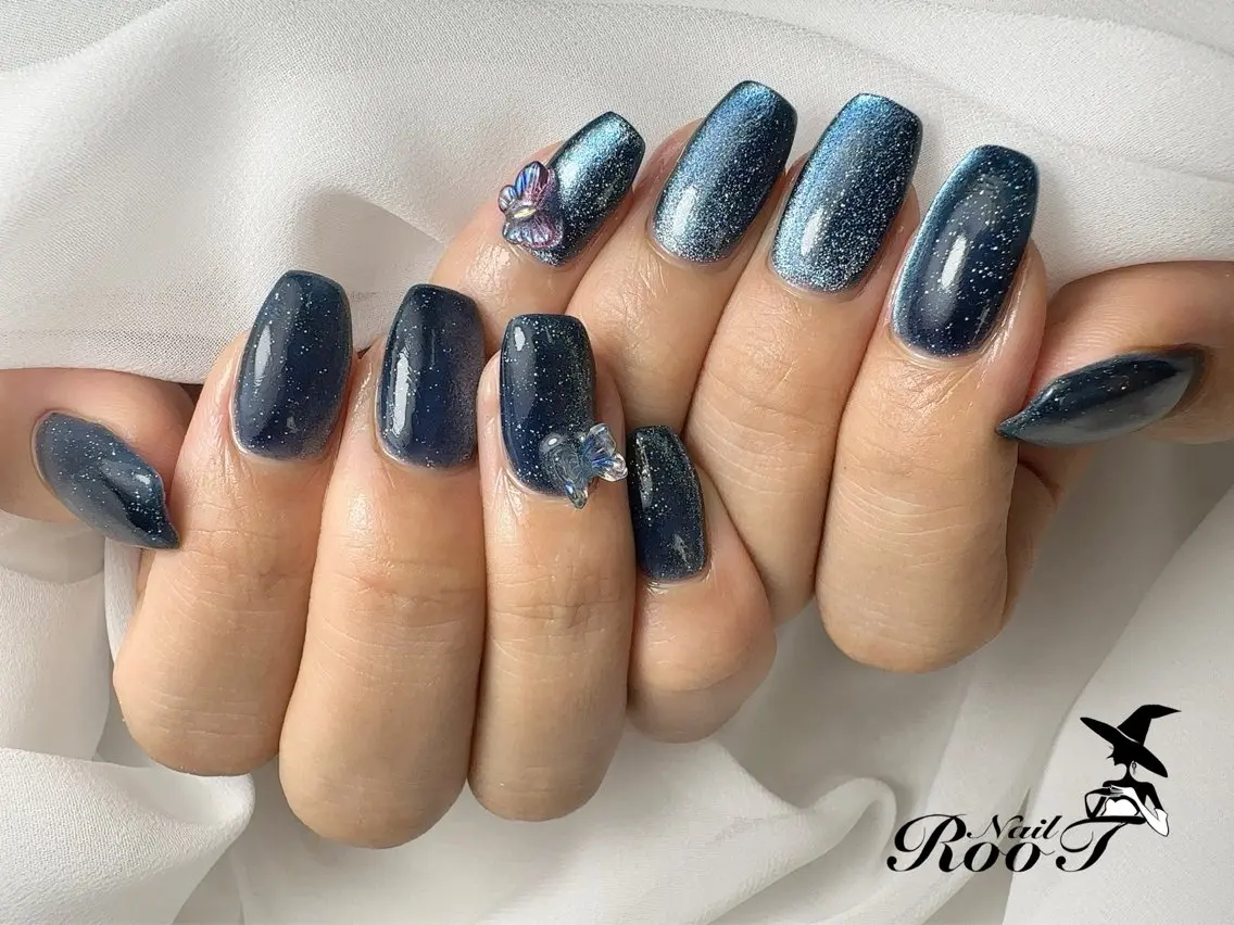 ネイル マグネットネイル ハンドネイル RooT Nailのネイルデザイン
