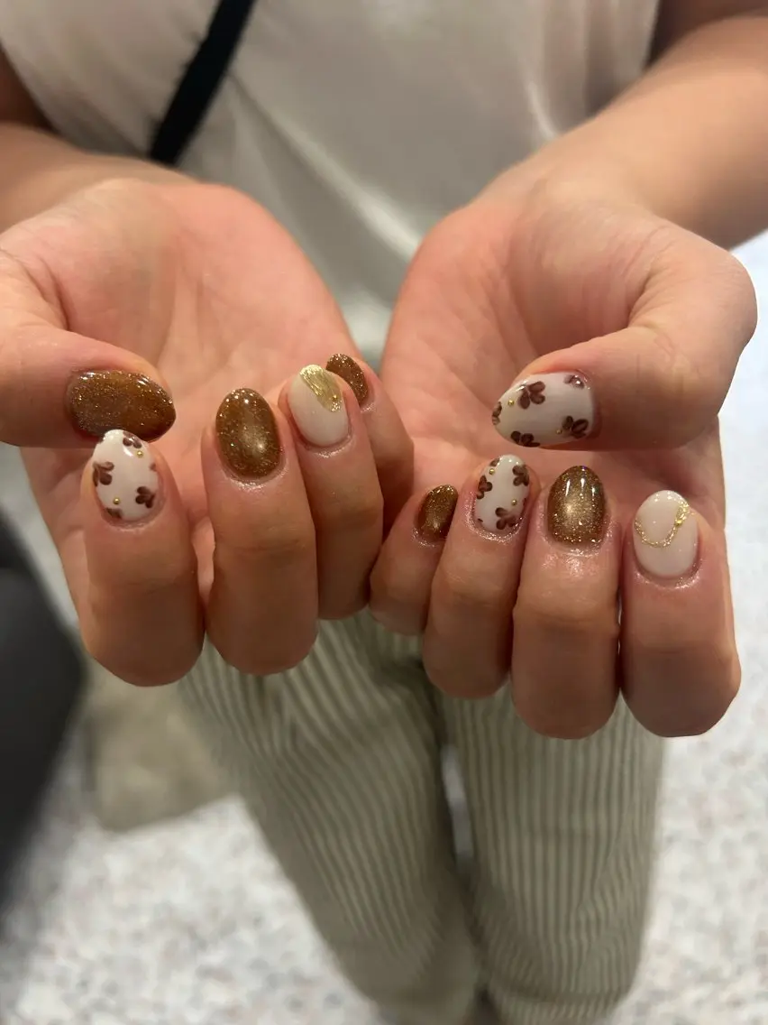 ネイル ハンドネイル 小松 千冬のネイルデザイン