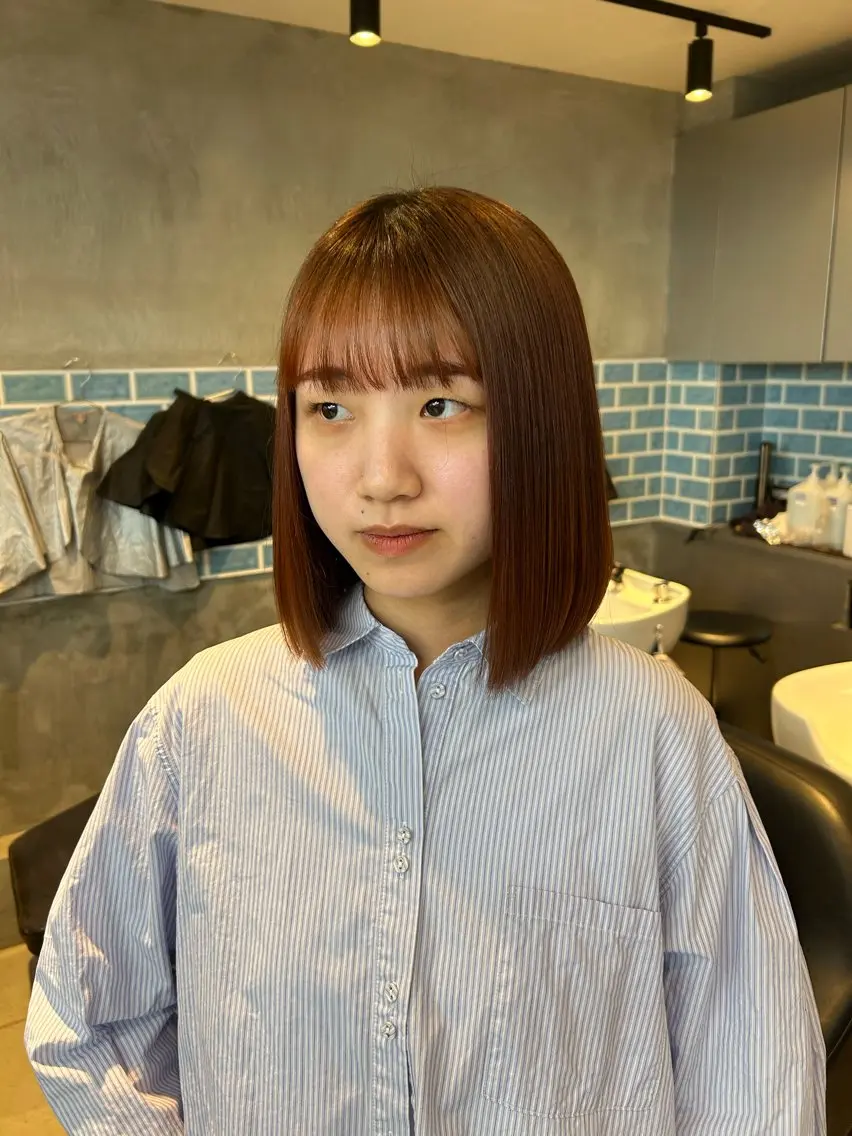 ショート カラー 似合わせカット✂︎ りょお🫧のヘアスタイル