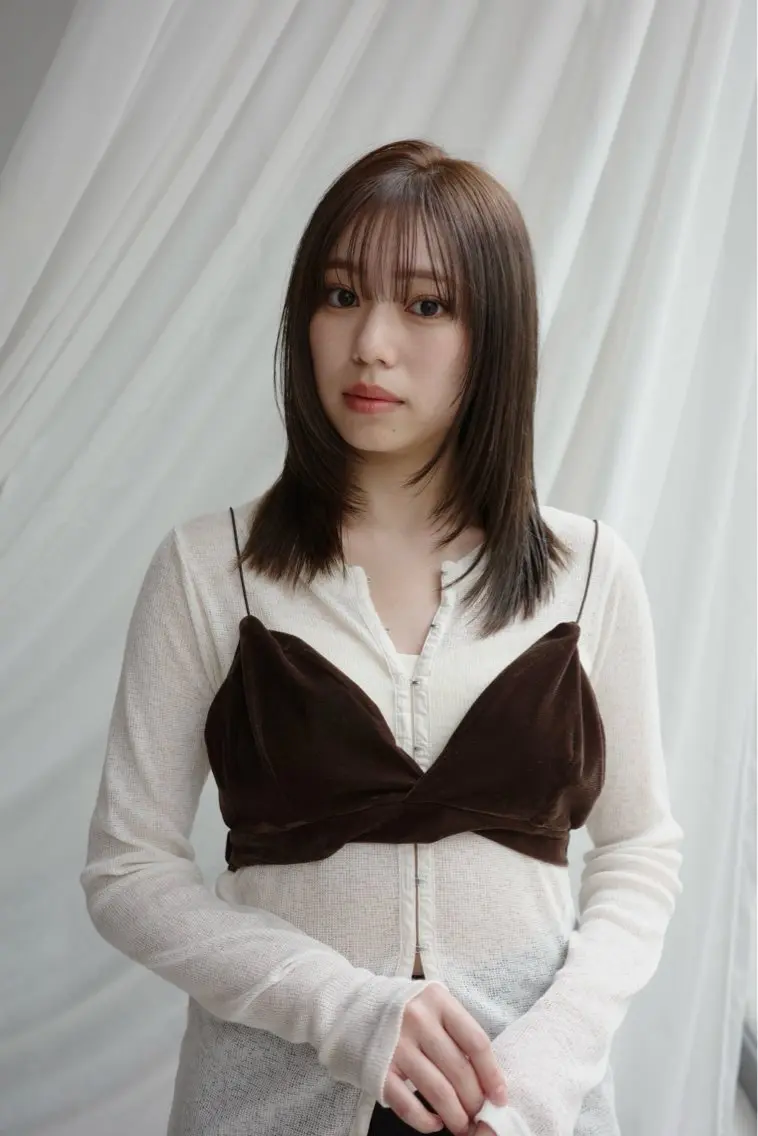 セミロング Tamoto Arumuのヘアスタイル