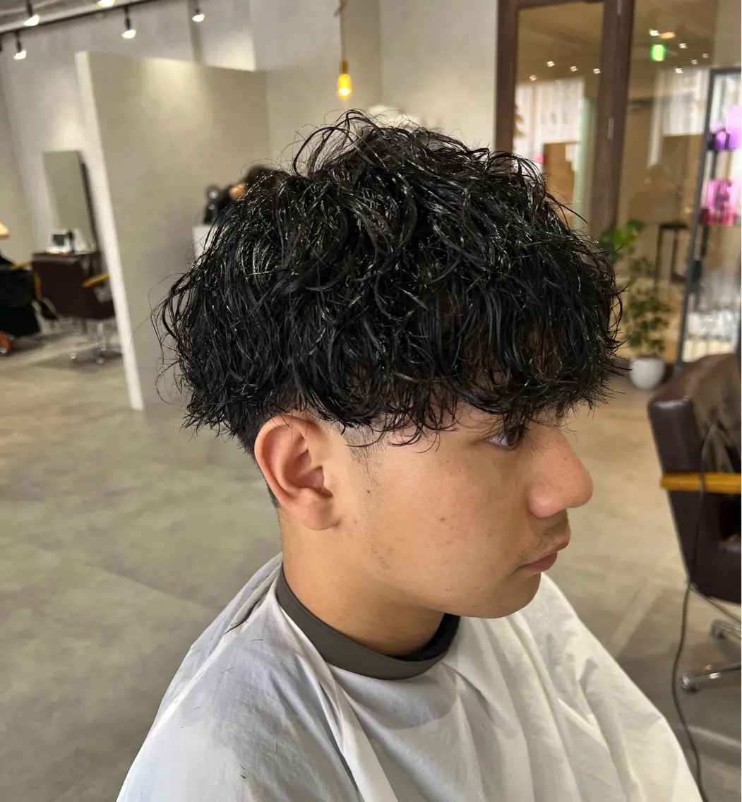 【初回限定】メンズカット+ツイストスパイラルパーマの写真