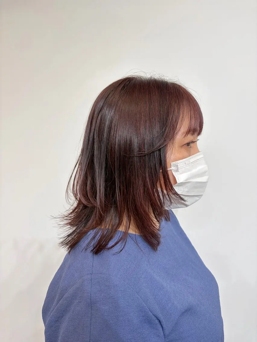カラー カット ヘアカラー トリートメント LOA Riaのヘアスタイル