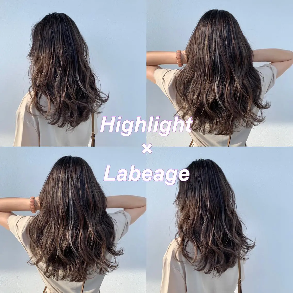 カラー アッシュ ベージュカラー ハイライトカラー ラベンダーカラー ラベンダーアッシュ ヘアカラー 水戸/ブリーチカラー ♠️♠️會澤遼真のヘアスタイル