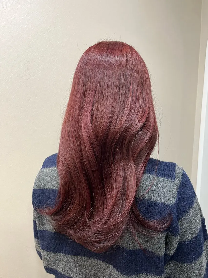 ロング 本場韓国ヘア🪽 Yenaイェナのヘアスタイル