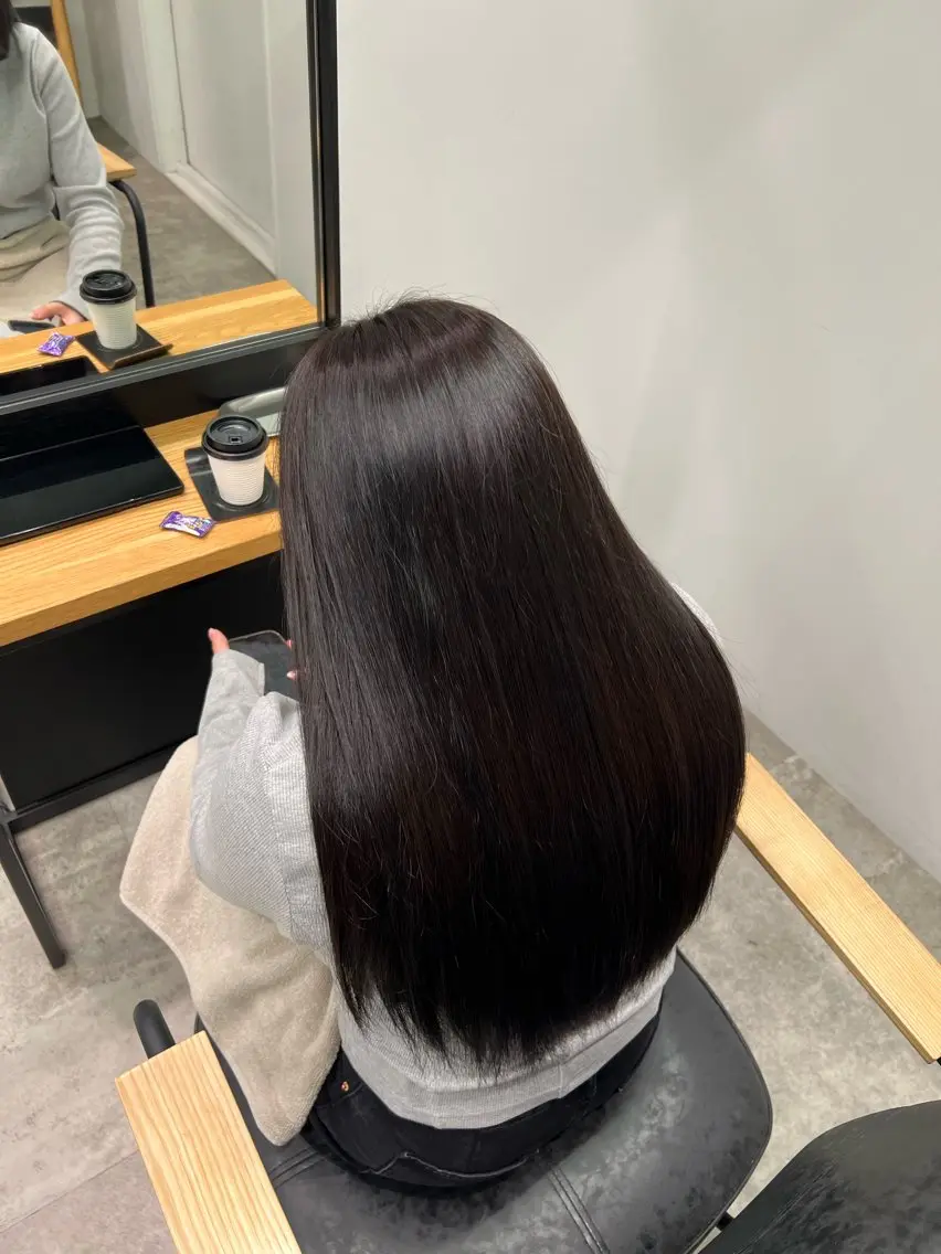 【夕方限定💖】ブリーチ無し‼️ワンカラーモデルの写真