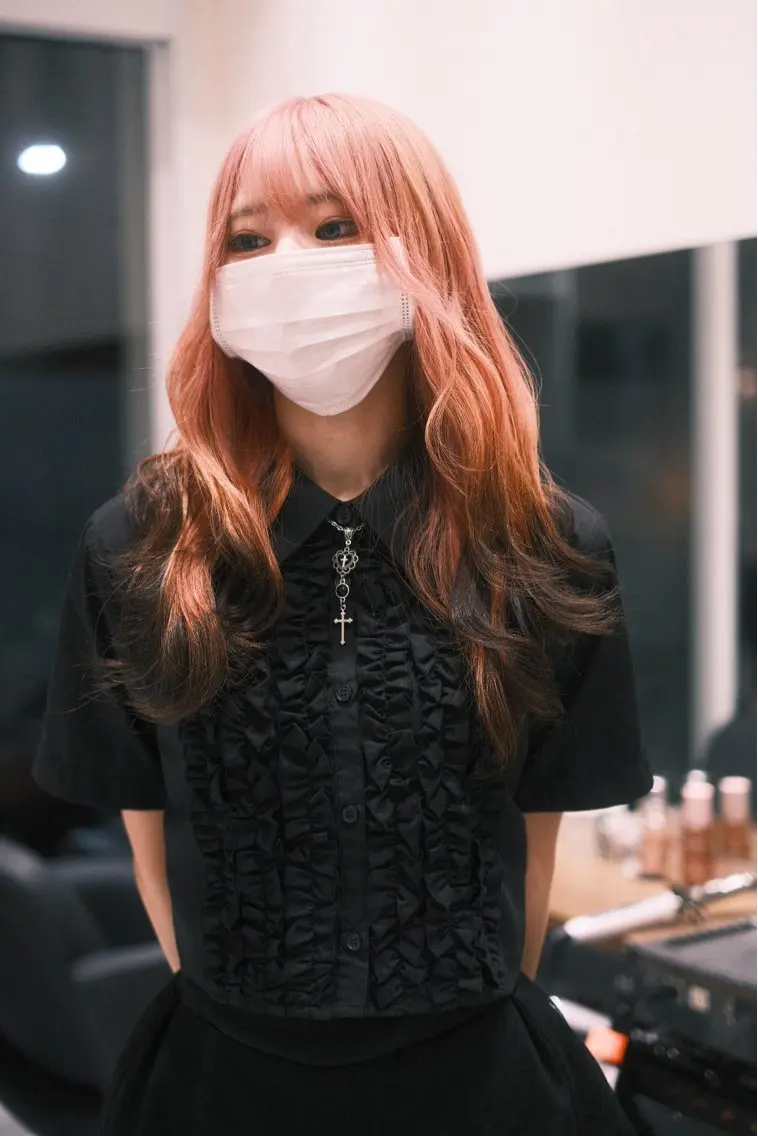 セミロング カラー ヘアアレンジ ヘアカラー トリートメント 個性爆弾💣 ダブルカラー/ゆかのヘアスタイル