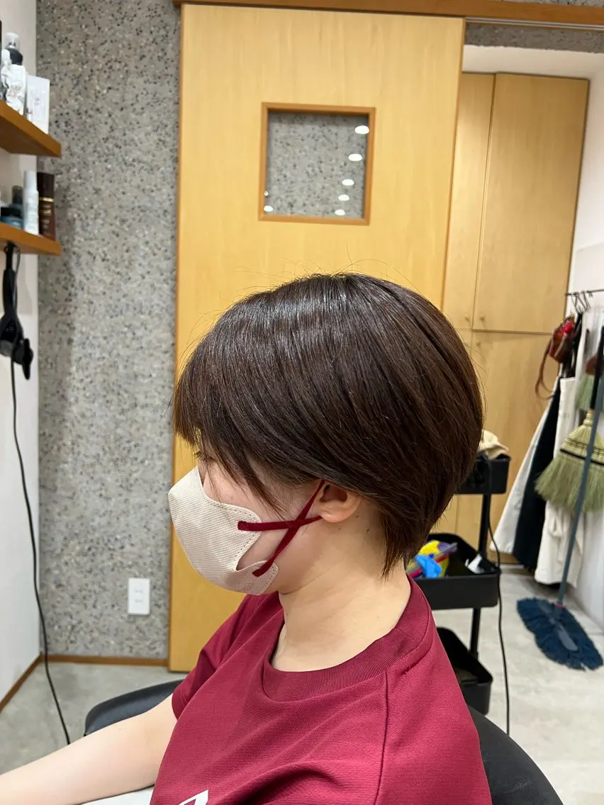 ショート 解良 優斗のヘアスタイル