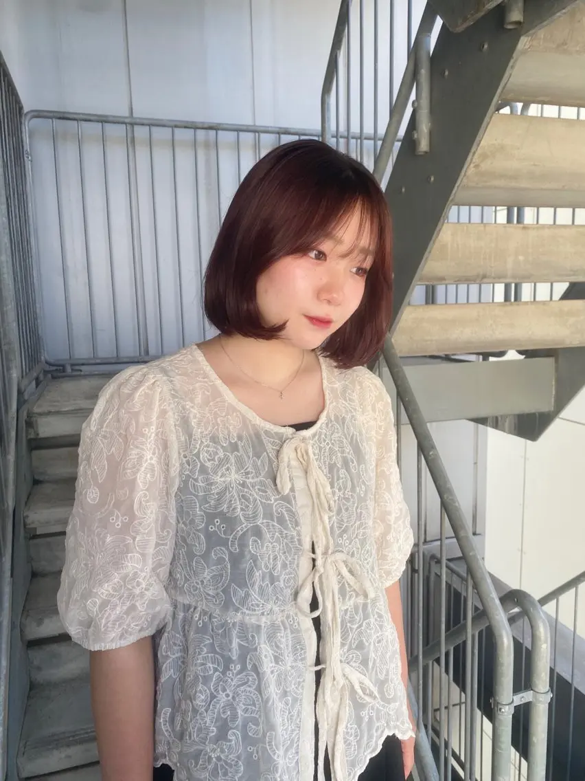 ショート カラー カット ヘアカラー トリートメント mai / linoah˚✧のヘアスタイル