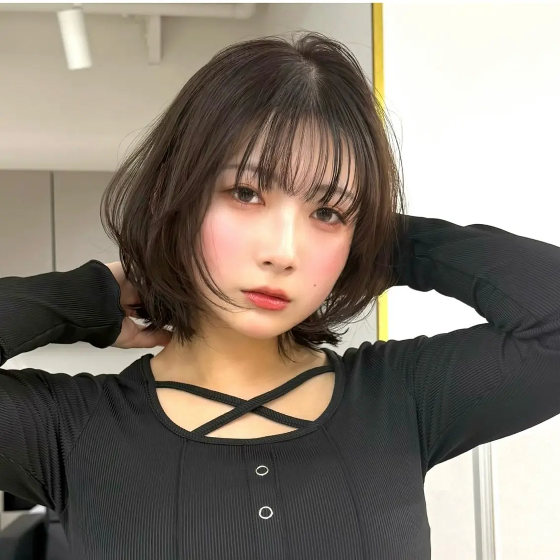 ショート カット ブリーチなしダブル カラー/レイヤー太我のヘアスタイル