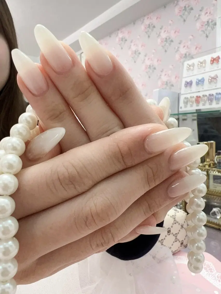 ネイル ラメ(グリッター) ラメグラデーション ワンカラーネイル YK Rinのネイルデザイン