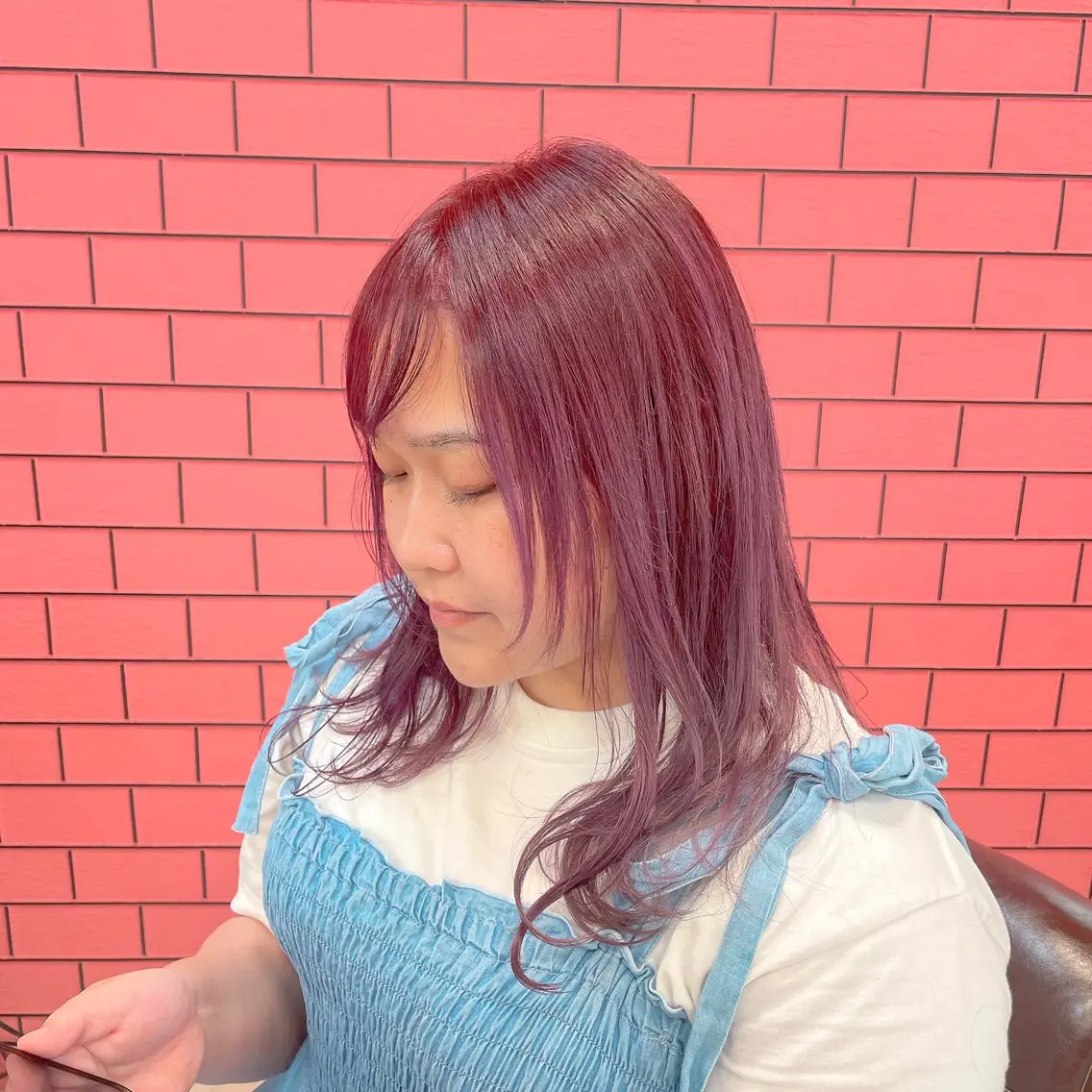 ロング カラー バレイヤージュ ブリーチ ケアブリーチ ダブルカラー イヤリングカラー ヘアカラー トリートメント ブリーチの神 KYONのその他イメージ