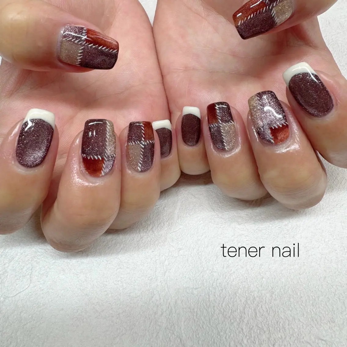 ネイル マグネットネイル ハンドネイル テネルネイル tener nailのネイルデザイン