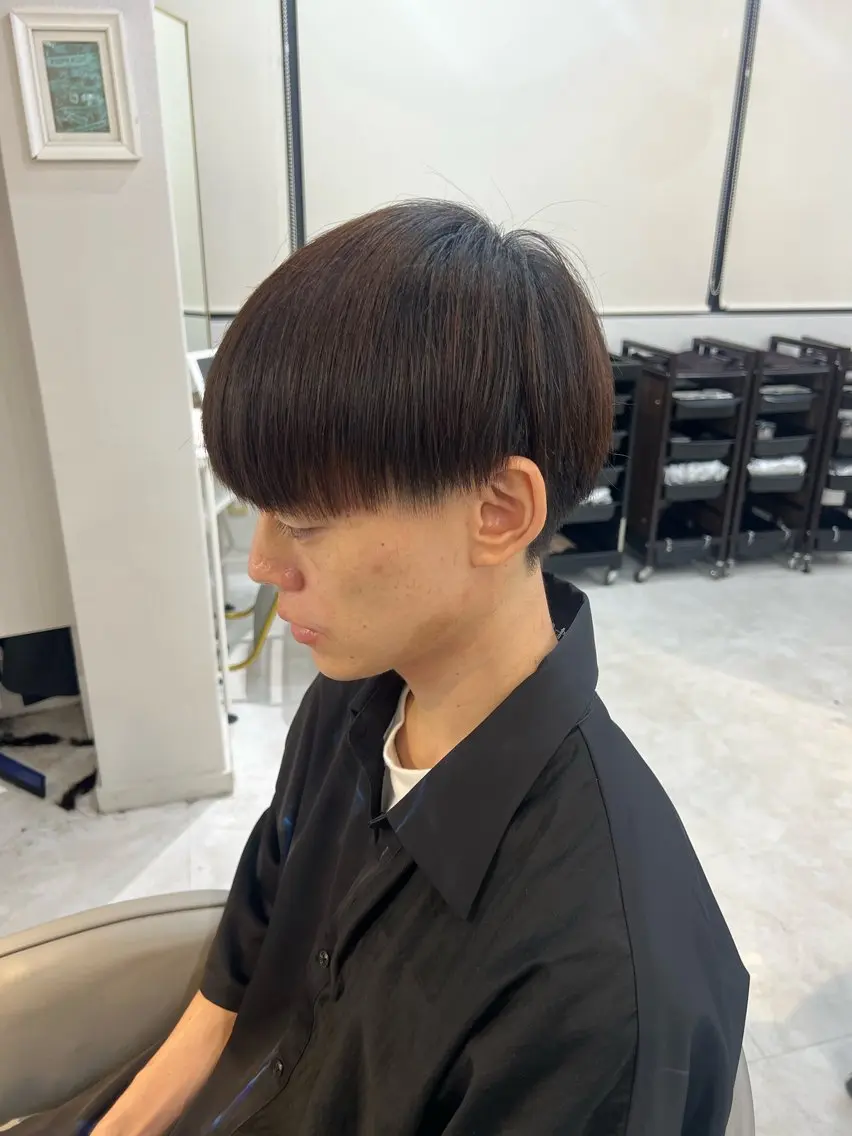 メンズ ブリーチ練習 モデル募集✨️NOAのヘアスタイル