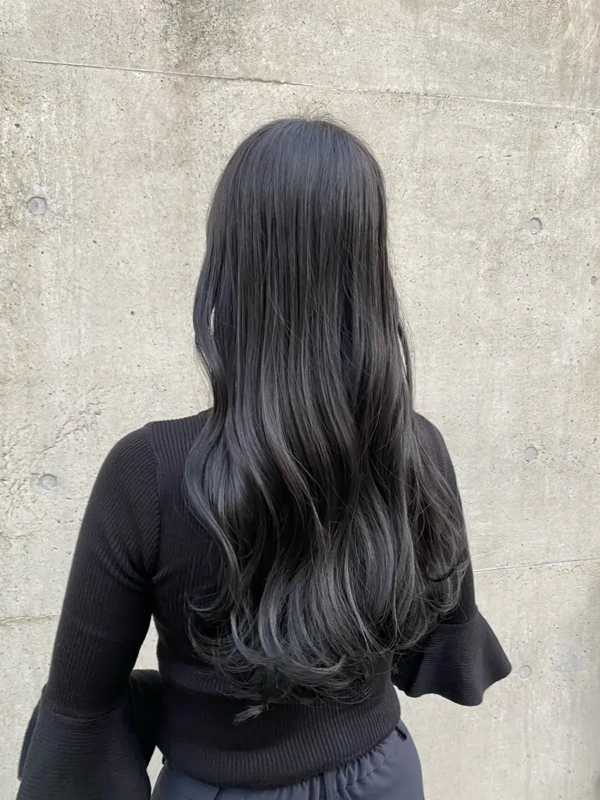ロング カラー フレンチボブパーマ Yuukiのヘアスタイル