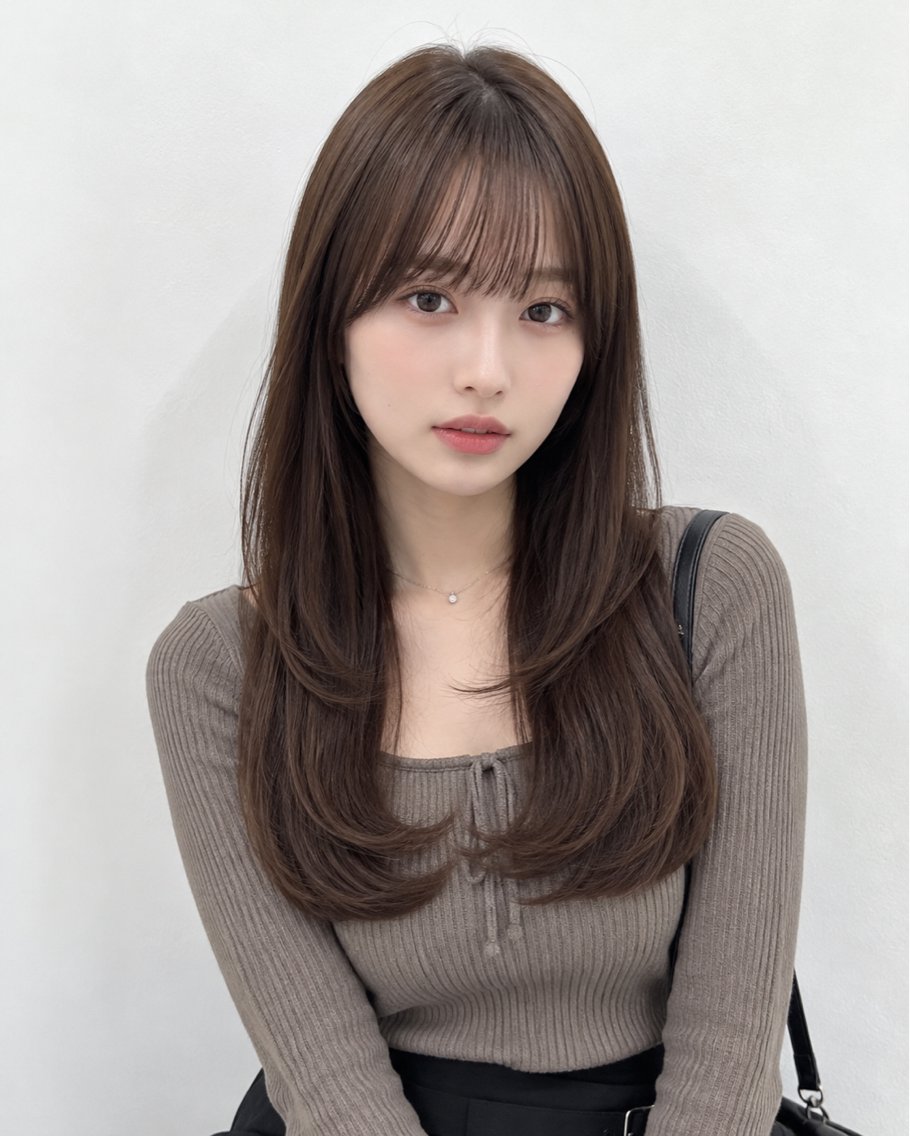 カラー ヘアカラー トリートメント 新宿/モテ🤍 トレンドヘア/ワカナのヘアスタイル