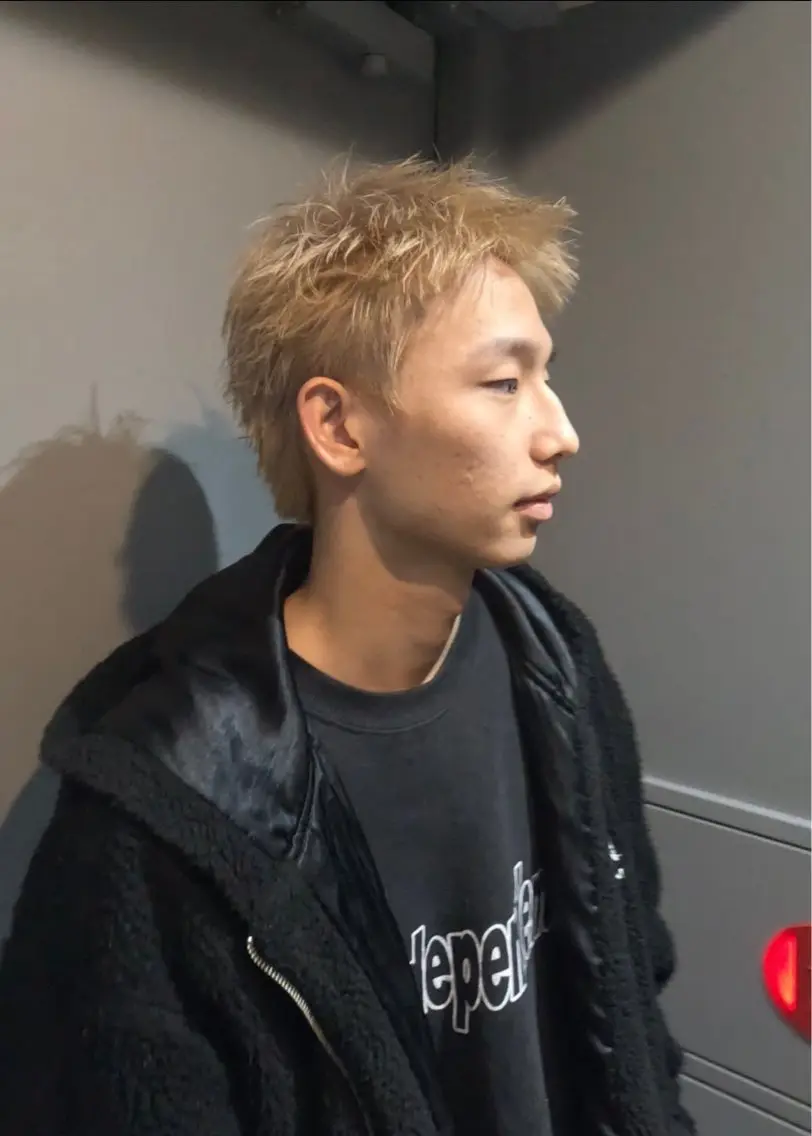 ショート カラー メンズ カット ヘアカラー トリートメント 💈メンズカット💈 No.1💈坂元のヘアスタイル