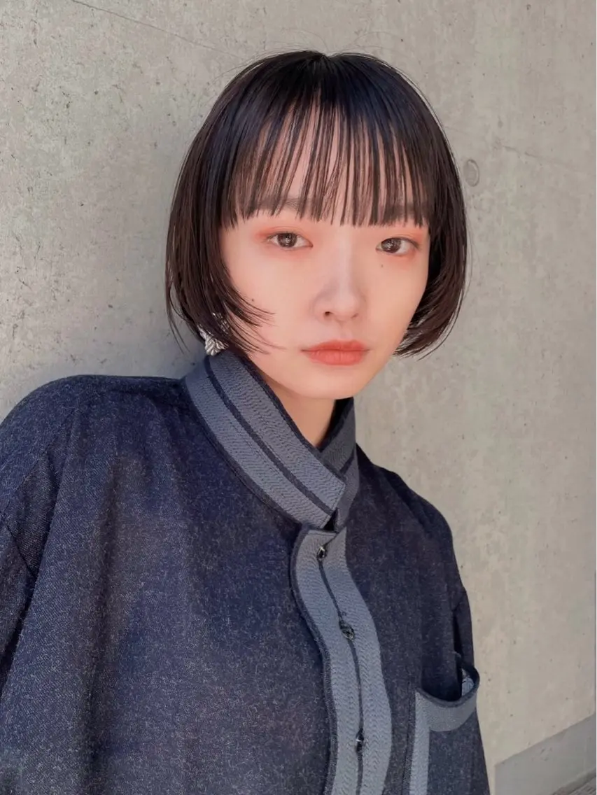 ショート ボブ カット トリートメント メンズカット メンズパーマのヘアスタイル
