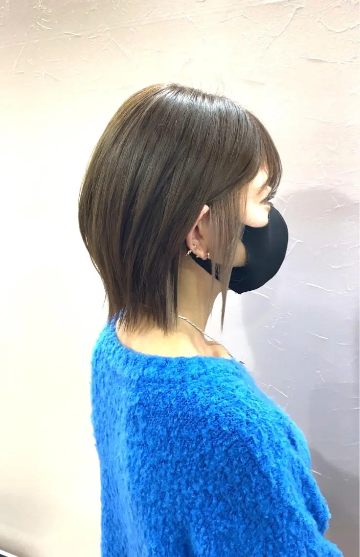 インナーカラー＋フルカラーの写真