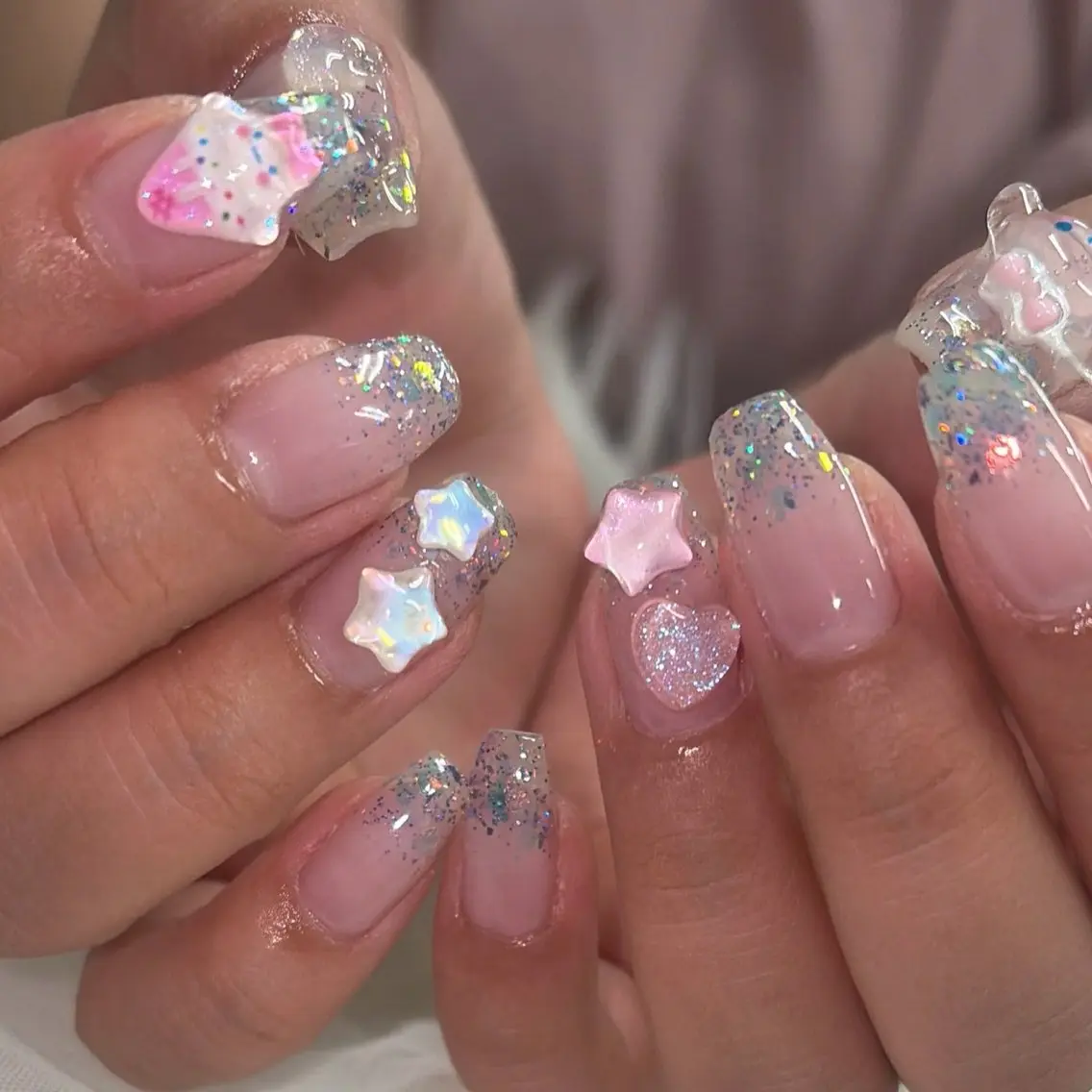 ネイル ハンドネイル tener 🖤yua🖤のネイルデザイン