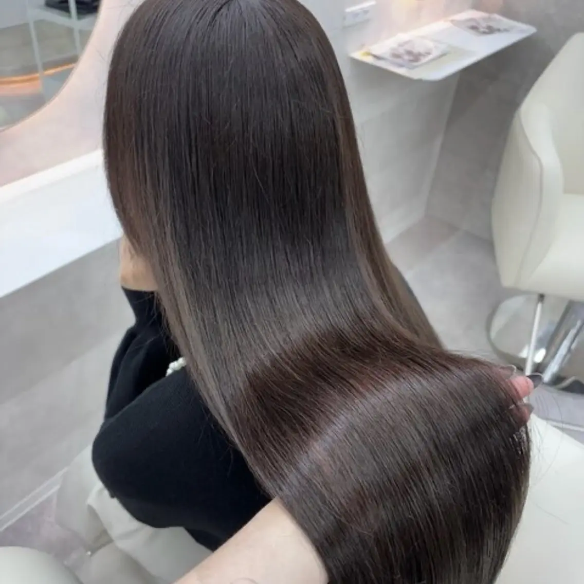 カラー ヘアカラー トリートメント 💘🪄みそら/熊谷 ワンカラー🪄💘のヘアスタイル