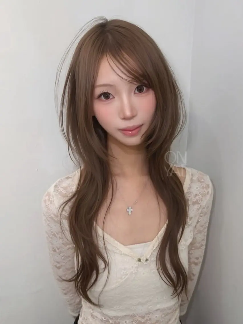 ブリーチなしダブルカラー🩵➕3stepトリートメントの写真